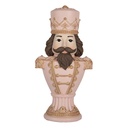 Christmas Decoration Nutcracker Pink 16x10x30 cm