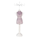 Porta Gioielli Viola Ø 12x39 cm
