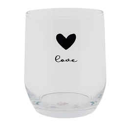 [LBSGL0008] Bicchiere Acqua Trasparente Ø 8x9 cm / 300 ml