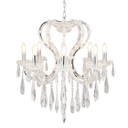 Lustre Blanc Ø 70x78/200 cm E14/max 8x40W