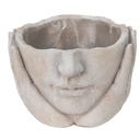 Flower Pot Inside Head Grey, Beige 19x19x13 cm