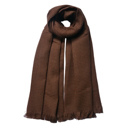 [JZSC0784CH] Foulard Donna Marrone 50x180 cm