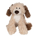 Deko Kuscheltiere Hund Beige Braun 18x18x21 cm