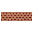 Türmatte Drinnen Braun Rot 75x22x2 cm