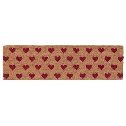 [MC129] Zerbino Marrone Rosso 75x22x2 cm