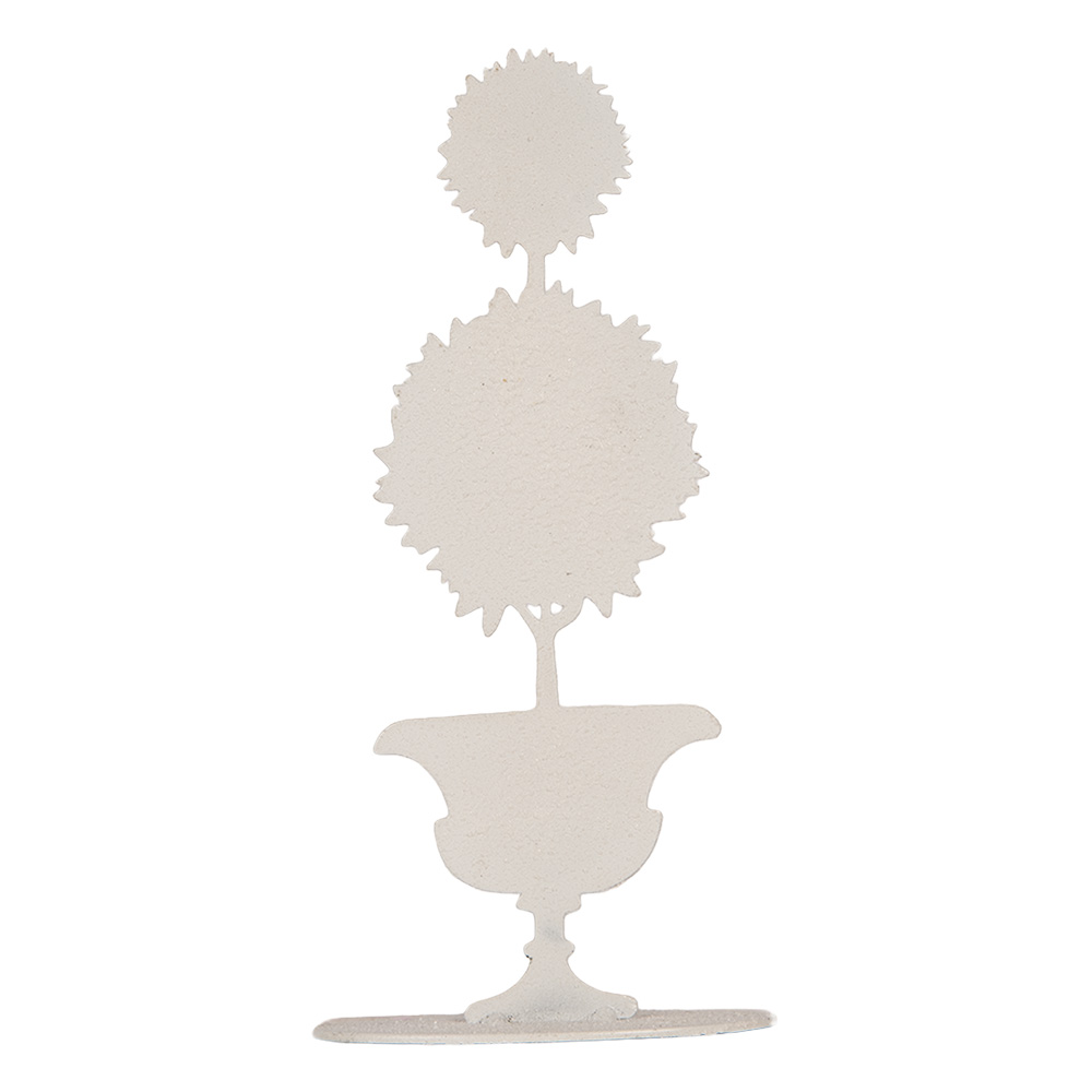 Decoratie bloempot 7x10x21 cm