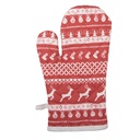 Ofenhandschuhe Rot 16x30 cm