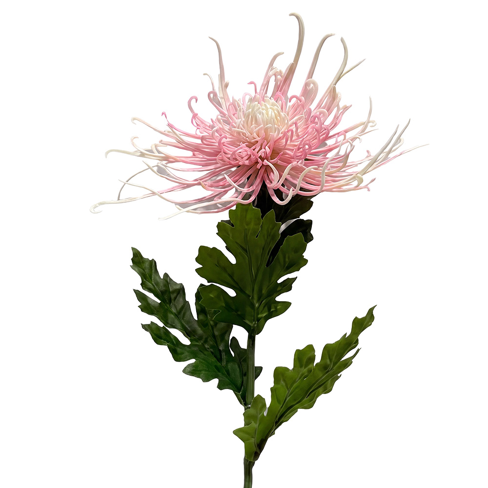 Decoratie tak met bloemen 73 cm