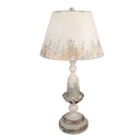 Lampe de table Beige Gris Ø 36x70 cm E27/max 1x60W