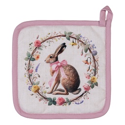 [EWC45] Porte-pots Beige Marron 20x20 cm