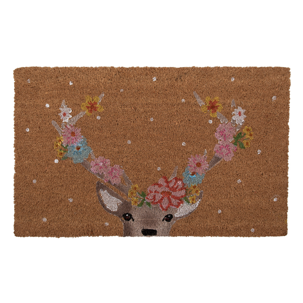 Zerbino Marrone Rosa 75x45x1 cm
