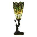 Table lamp Tiffany Green Ø 15x42 cm E14/max 1x25W