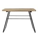 Scabello per Piante Marrone 46x26x33 cm