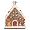 Support d'arbre de Noël Marron Blanc 37x26x47 cm