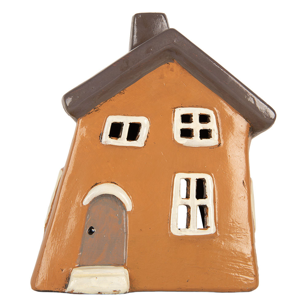 Decoratie huisje 18x13x20 cm