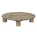 Support pour plantes Marron 30x24x6 cm