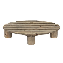 [6H2223] Scabello per Piante Marrone 30x24x6 cm