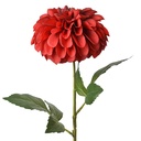 Kunstblumen Rot Grün 13x13x63 cm