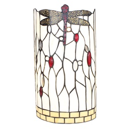 [5LL-6303] Applique murale Tiffany 20x10x36 cm E14/max 2x25W