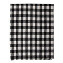 Plaid Pile Nero, Bianco 130x170 cm
