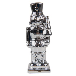 [6CE1492ZI] Decoratie notenkraker 6x6x19 cm
