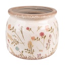 Decoratie bloempot Ø 15x13 cm