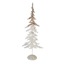 Decoration Baum Weiß 16x11x45 cm