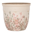 Blumentopf für Innen Beige Rosa Ø 18x17 cm