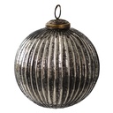 Palla di natale Nero Ø 10x10 cm