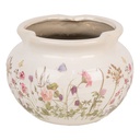 Blumentopf für Innen Beige Rosa Ø 23x16 cm