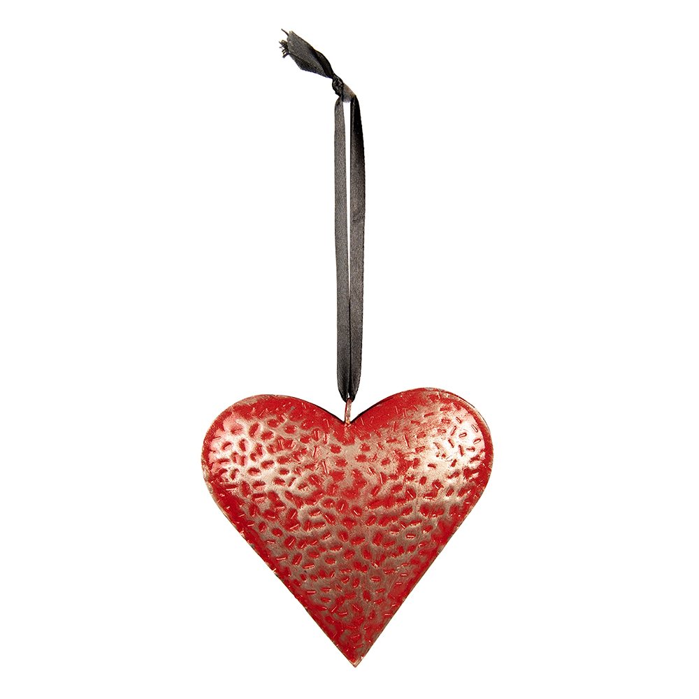 Decoratie hanger hart 20x4x20 cm