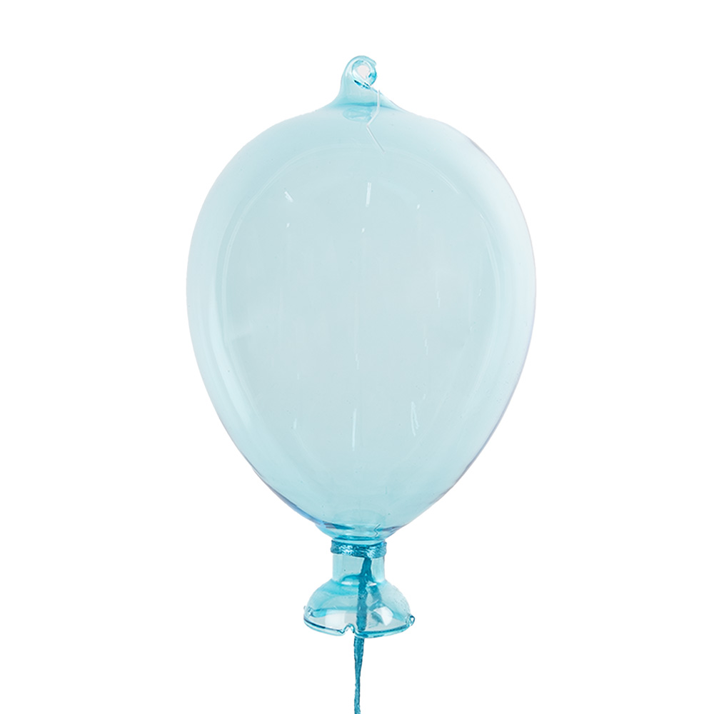 Decorazione palloncino pendente Blu Ø 10x17 cm