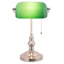 Lampada da Scrivania mod. banca Verde 27x17x41 cm E27/max 1x60W