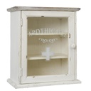 Medicine Cabinet Beige, Brown 32x18x36 cm