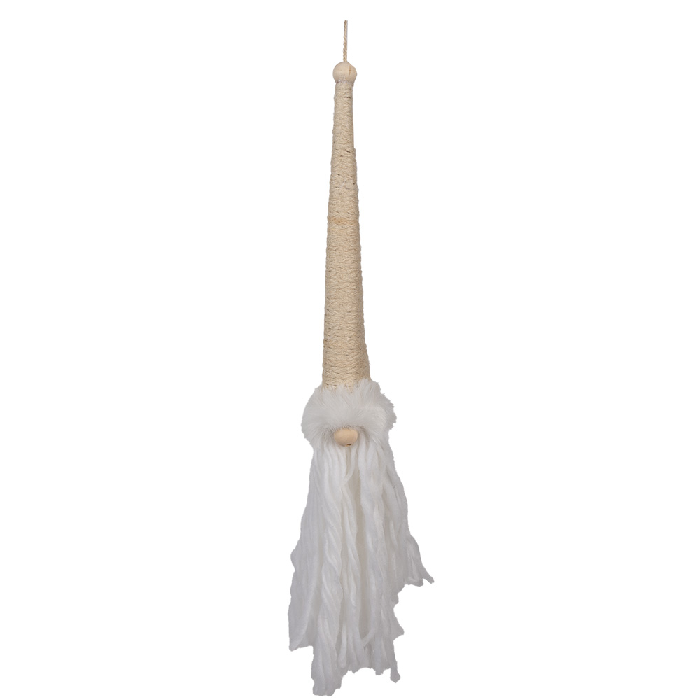 Decoratie hanger kabouter 6x6x48 cm