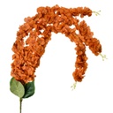 Fleur artificielle Orange Vert 6x6x108 cm
