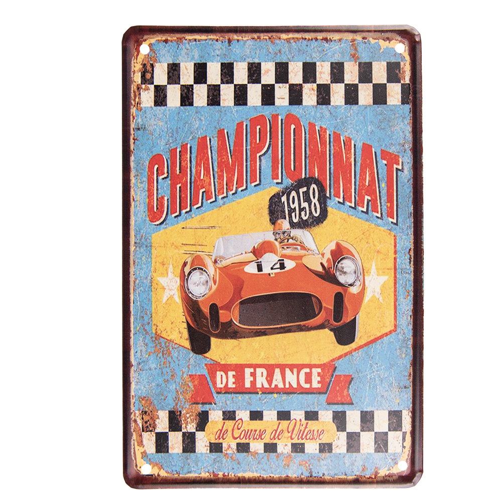 Tekstbord 20x1x30 cm
