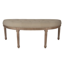 [50787] Sofa Braun Beige 125x41x48 cm