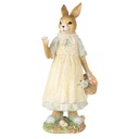 Image de décoration Lapin Beige Jaune 15x12x32 cm