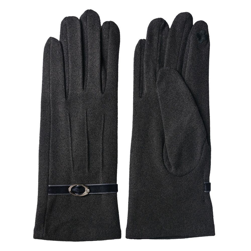 Winter Gloves Grey 8x22 cm