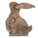 Image de décoration Lapin Marron 28x11x33 cm