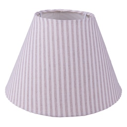 [6LAK0533M] Paralume Beige Bianco Ø 23x15 cm / E27