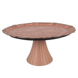 [66399] Alzatina Rosa Color oro Ø 32x15 cm