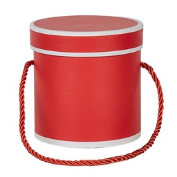[66009R] Boite cadeau Rouge Ø 12x12 cm