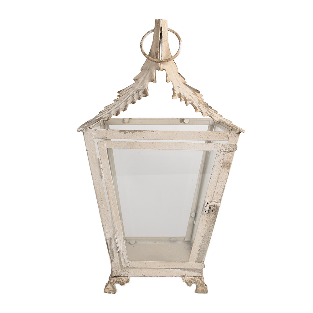 Laterne Beige 26x26x47 cm