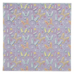 [73131] Serviettes en papier Violet Bleu 33x33 cm (20)