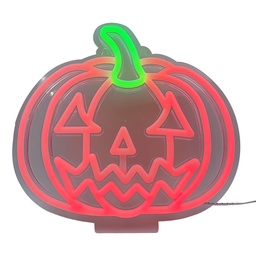 [6LMN0004] Wall lamp Neon Orange 26x2x25 cm