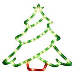 [6LMB0008] Applique murale Vert Rouge 31x3x38 cm