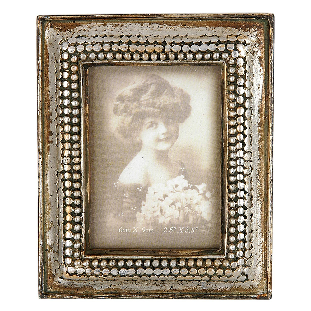 Cornice Foto Argento 10x2x13 cm / 6x9 cm