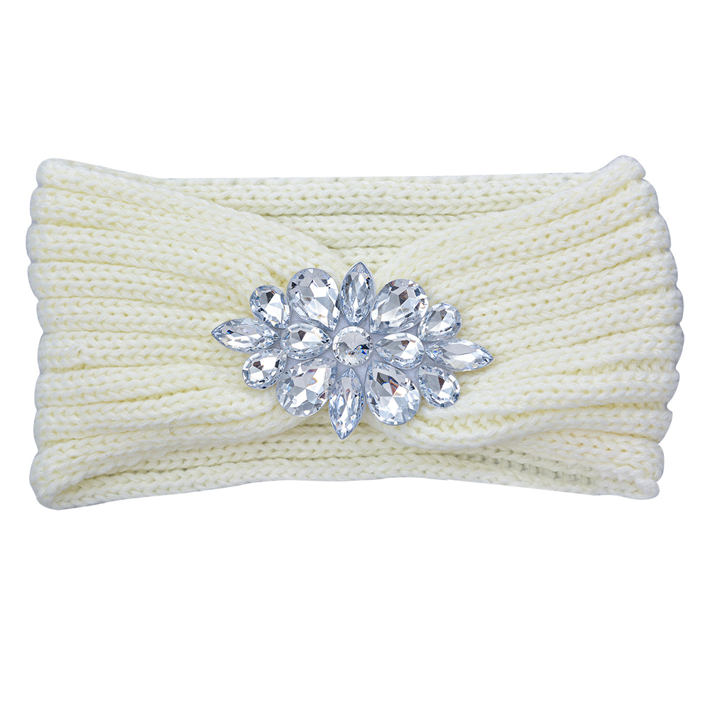 Headband 10x22 cm White
